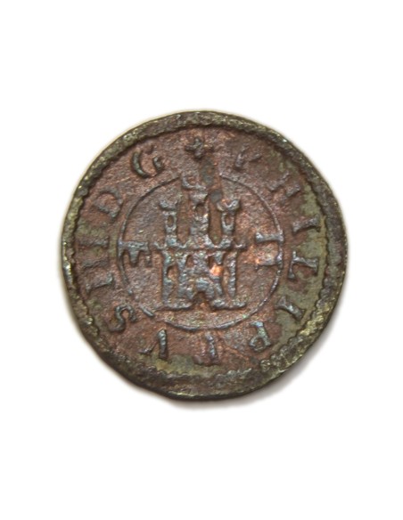 FELIPE III - 2 MARAVEDÍS 1605 SEGOVIA