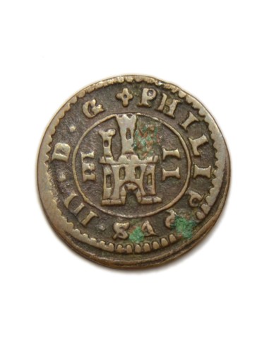 FELIPE III - 2 Maravedís 1619 Segovia