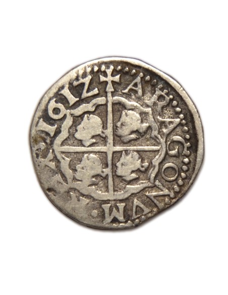 FELIPE III - 1 Real 1612 Zaragoza