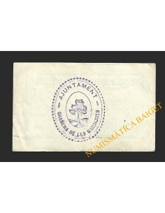 GRANYENA DE LES GARRIGUES (Lleida) - 1 pesseta 1937 2