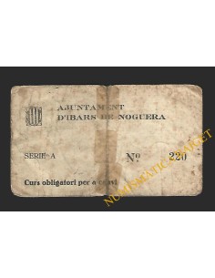 IBARS DE NOGUERA (Lleida) - 1 pesseta 1937 2