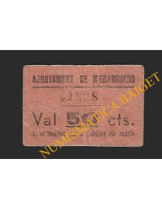 MENARGUENS (Lleida) - 50 cèntims 1937