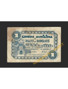 PRATS DE LLUÇANES (Barcelona) - 1 pesseta 1937
