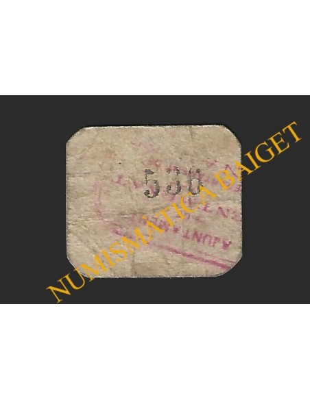 SENTMENAT (Barcelona) - 10 cèntims 1937