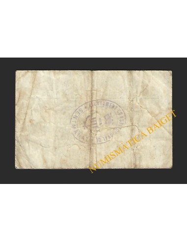 SENTMENAT (Barcelona) - 1 pesseta 1937