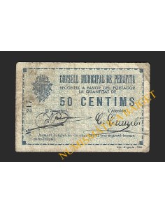 PERAFITA (Barcelona) - 50 cèntims 1937