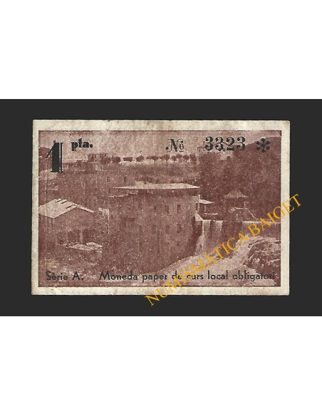 BEGUDA (Girona) - 1 pesseta 1937