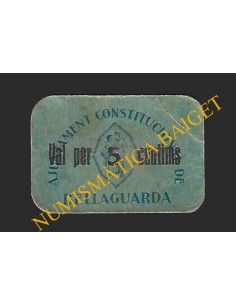 BELLAGUARDA (Lleida) - 5 cèntims 1937