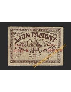 BELLVER DE CERDANYA (Lleida) - 50 cèntims 1937