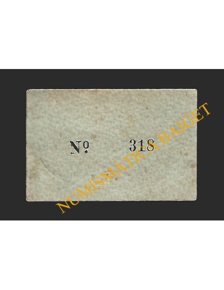 BEGUR (Lleida) - 1 PESSETA 1937