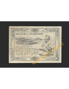 BELLVER DE CERDANYA (Lleida) - 25 cèntims 1937 2