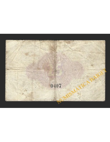 BIGUES (Barcelona) - 25 cèntims 1937