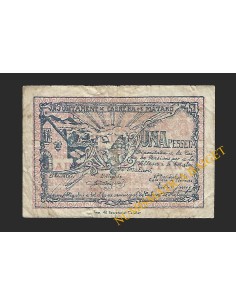 CABRERA DE MATARO (Barcelona) - 1 pesseta 1937