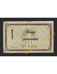 CASTELLET DE LLOBREGAT (Barcelona) - 1 pesseta 1937 2