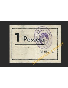 HOSTALETS DE PIEROLA (Barcelona) - 50 centims 1937 2