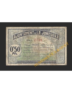 JONQUERA, LA (Girona) - 0,50  pessetes 1937