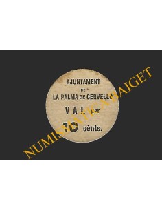 PALMA DE CERVELLÓ, LA (Barcelona) - 10 cèntims 1937