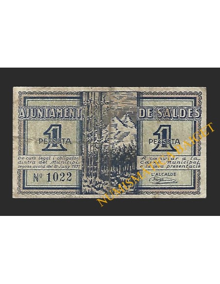 SALDES (Barcelona) - 50 cèntims 1937