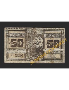 SALDES (Barcelona) - 50 cèntims 1937