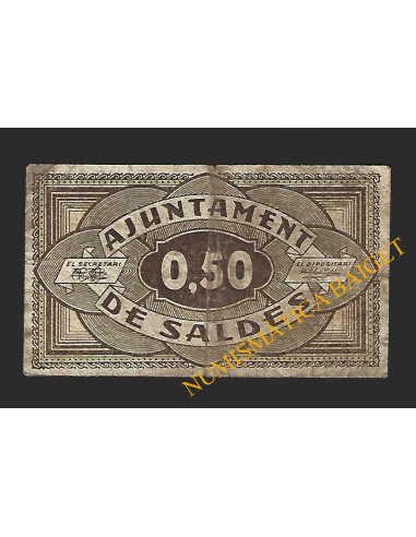 SALDES (Barcelona) - 50 cèntims 1937