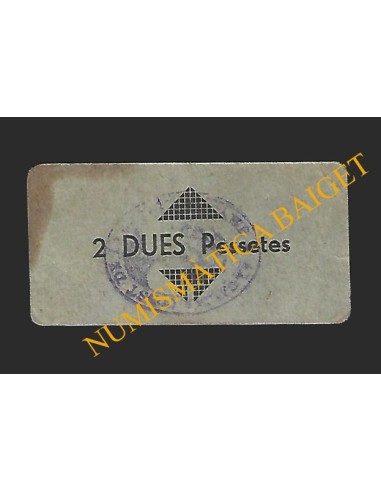 SELVA DEL CAMP, LA (Tarragona) - 2 pessetes 1937