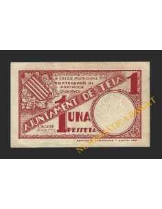 TEIA (Barcelona) - 1 pesseta 1937