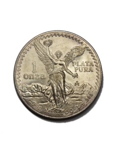 MÉXICO 1990 - 1 OZ PLATA