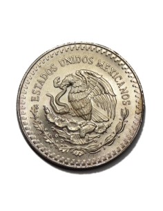 MÉXICO 1990 - 1 OZ PLATA 2