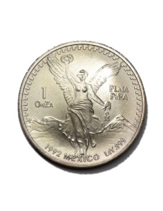 MÉXICO 1992 - 1 OZ PLATA