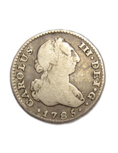 CARLOS III - 1 REAL 1785 Madrid DV