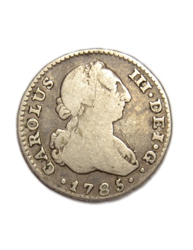 CARLOS III - 1 REAL 1785 Madrid DV