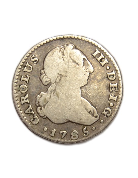 CARLOS III - 1 REAL 1785 Madrid DV