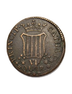 FERNANDO VII - 6 Quartos 1814 - Mallorca 2