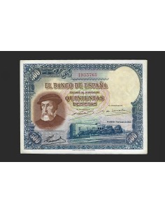 II REPUBLICA ESPAÑOLA - 500 PESETAS 1935