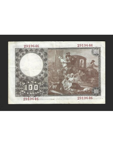 ESTADO ESPAÑOL - 100 PESETAS 1948 SIN SERIE