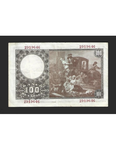 ESTADO ESPAÑOL - 100 PESETAS 1948 SIN SERIE