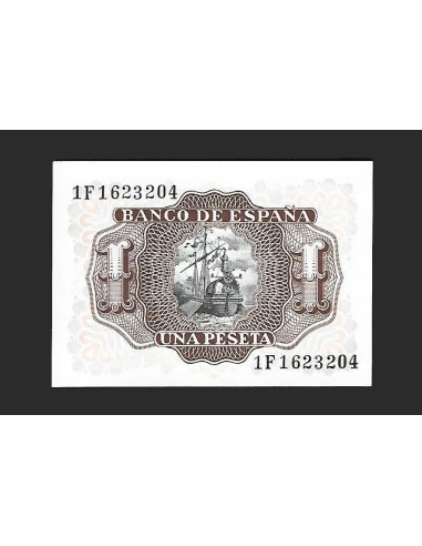 ESTADO ESPAÑOL - 1 PESETA 1953 SERIE 1F