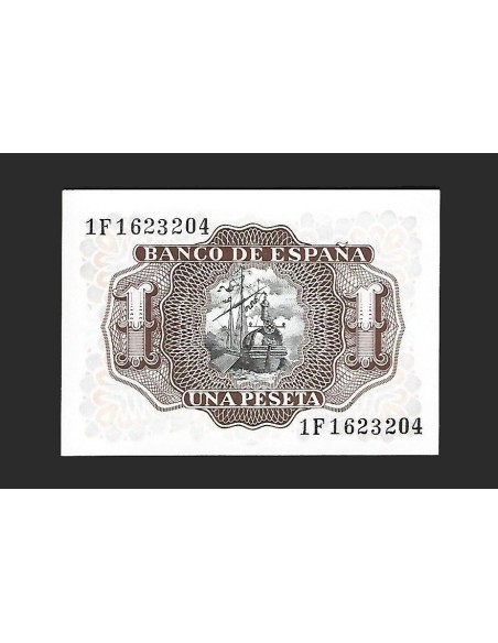ESTADO ESPAÑOL - 1 PESETA 1953 SERIE 1F