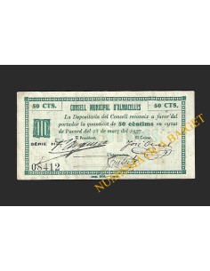 ALMACELLES (Lleida) - 50 cèntims 1937