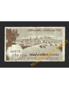 ALMACELLES (Lleida) - 25 cèntims 1937 2