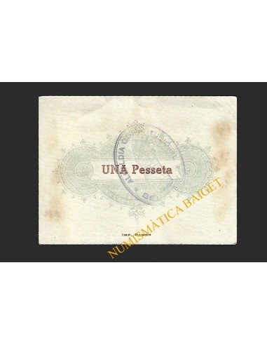 BELLVEI DEL PENEDÈS (Tarragona) - 1 pesseta 1937