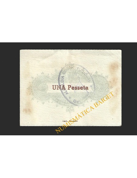 BELLVEI DEL PENEDÈS (Tarragona) - 1 pesseta 1937