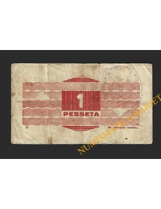 BISBAL DEL PENEDÈS, LA (Tarragona) - 1 pesseta 1937 2
