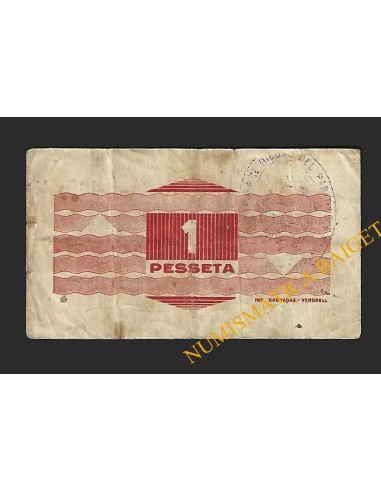 BISBAL DEL PENEDÈS, LA (Tarragona) - 1 pesseta 1937