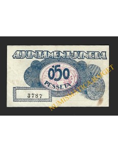 JUNEDA (Lleida) - 0'50 pessetes 1937 2