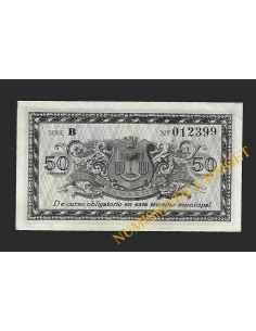 TAMARITE (Huesca) -  0'50 pesetas, 10 de octubre de 1937 2