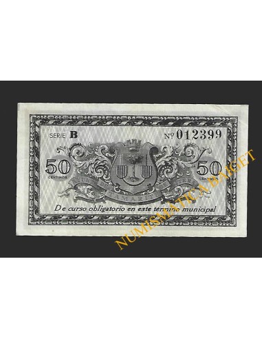 TAMARITE (Huesca) -  0'50 pesetas, 10 de octubre de 1937