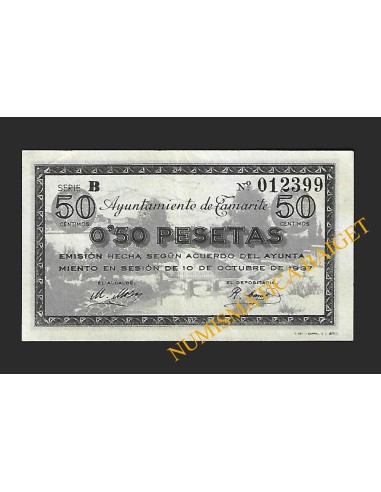 TAMARITE (Huesca) -  0'50 pesetas, 10 de octubre de 1937
