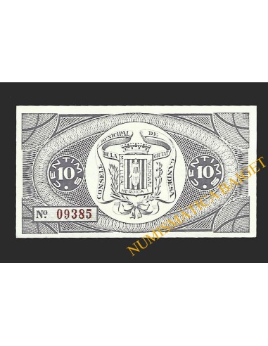GANDESA (Tarragona) - 10 cèntims 1937
