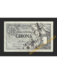 GIRONA - 1 pesseta 1937